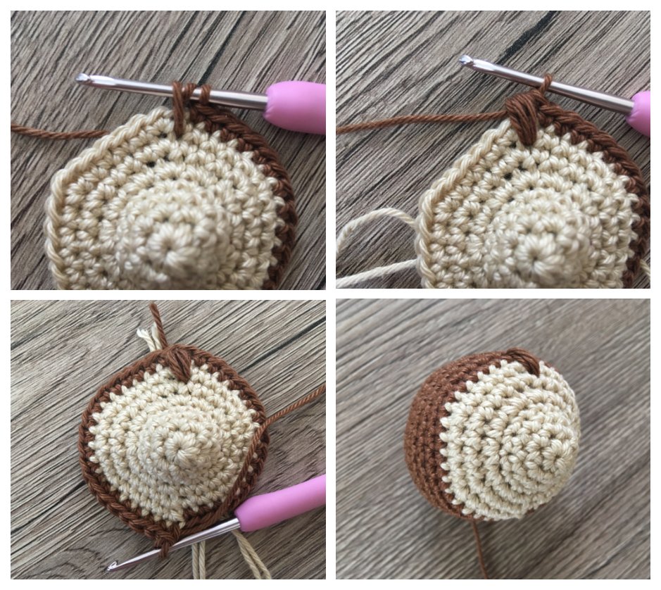 Blog-Inhaltsbild für 'Affengreifring, kostenlose Häkelanleitung'